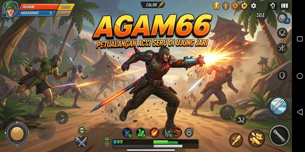Gameplay seru penuh aksi di AGAM66 yang menegangkan.