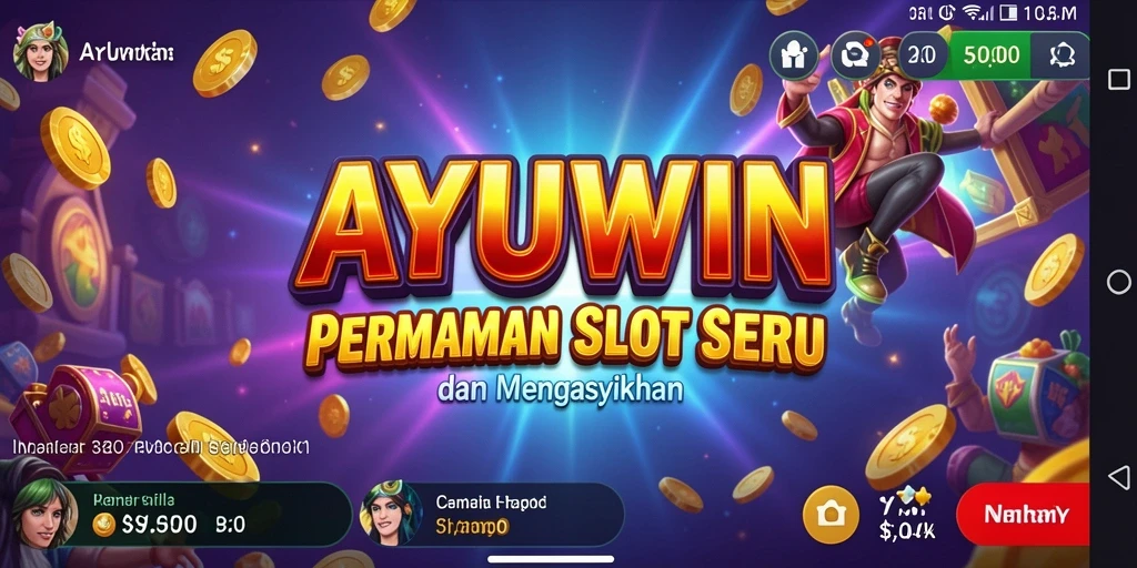 Gameplay Slot AYUWIN yang seru dan mengasyikkan untuk para pemain.