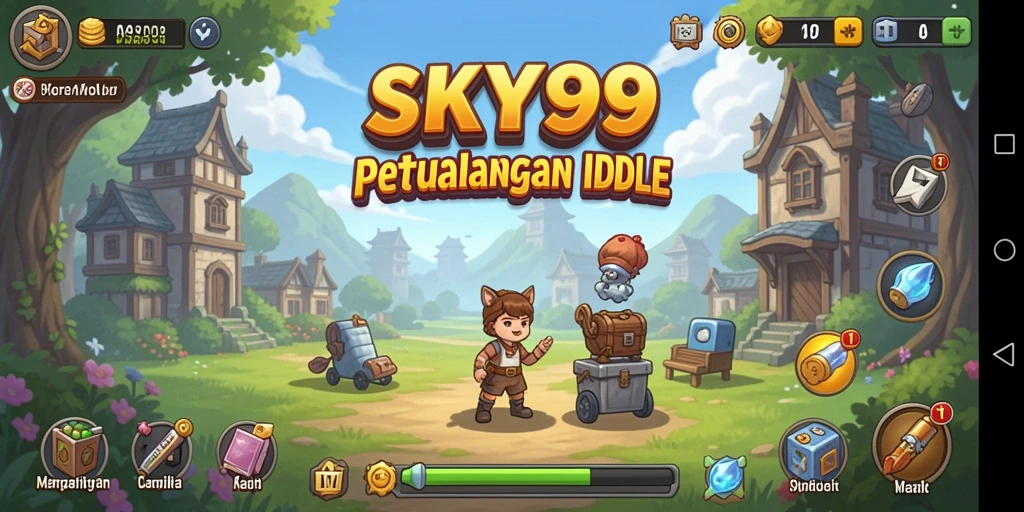 Tampilan gameplay <strong>SKY99</strong> yang santai dan menarik.