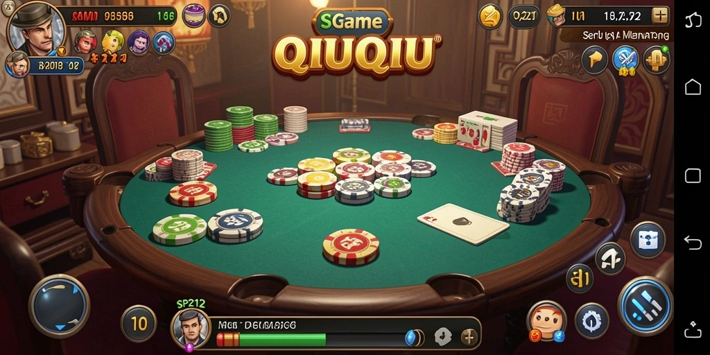 Gameplay QiuQiu yang menarik dan kompetitif.