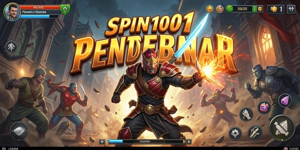 Tampilan gameplay SPIN101 yang mendebarkan dan penuh aksi.