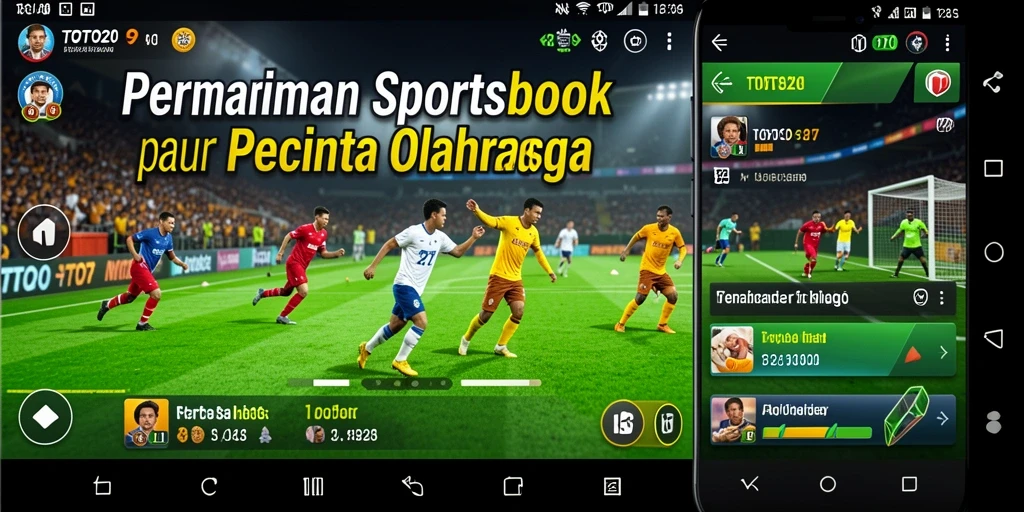 Tampilan menarik dari gameplay TOTO20 menunjukkan pengalaman sportsbook yang mendebarkan.