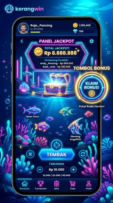 Tampilan utama aplikasi kerangwin dengan berbagai pilihan unduhan.